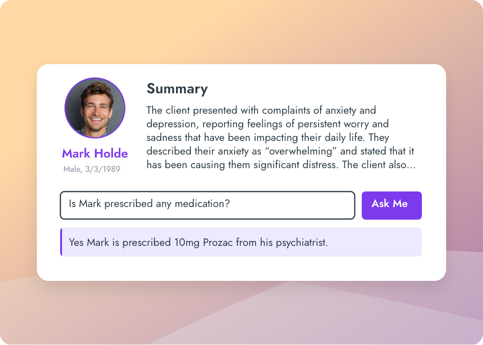 AI-powered EHR for modern care 