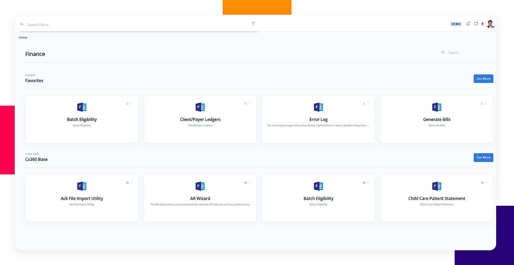 Core Platform - Financial Management