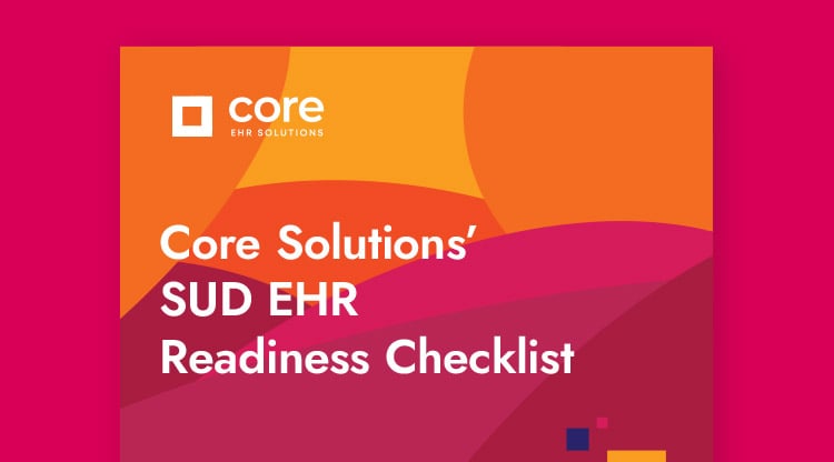 SUD EHR Readiness Checklist