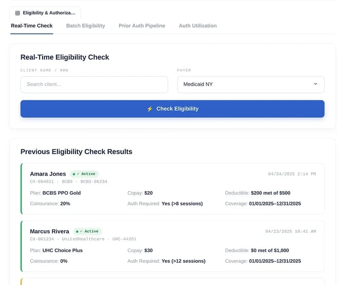 core solutions cx360 eligibility check